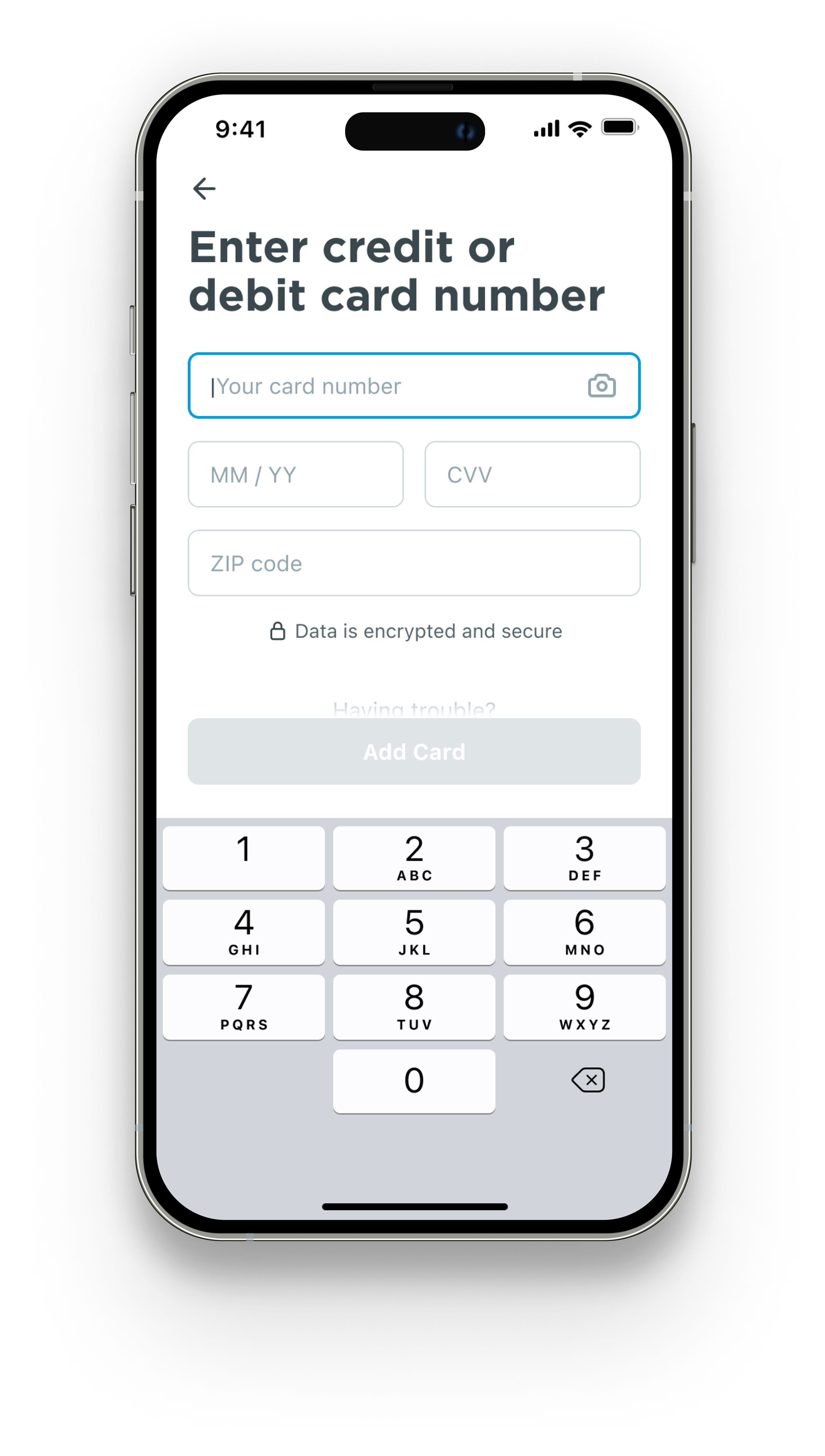 Step 3./ Enter credit card information